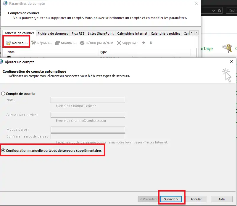 Comment configurer Outlook ?