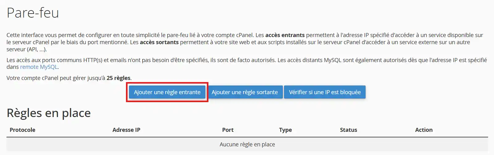 Comment se connecter en SSH au cpanel via putty ?