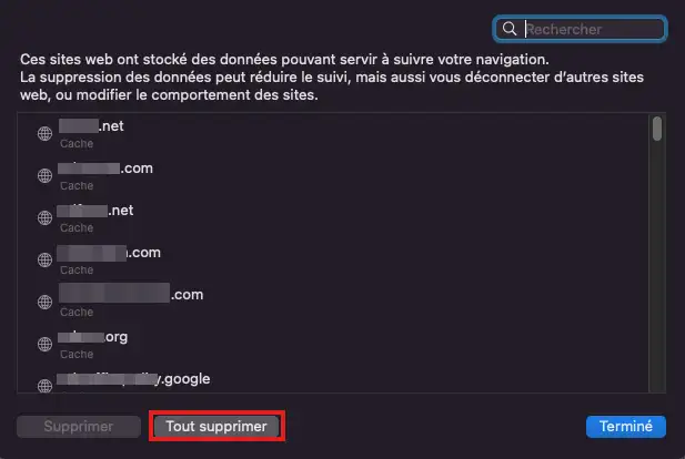 Click to display the original image Comment vider le cache de mon navigateur web sur un ordinateur ?