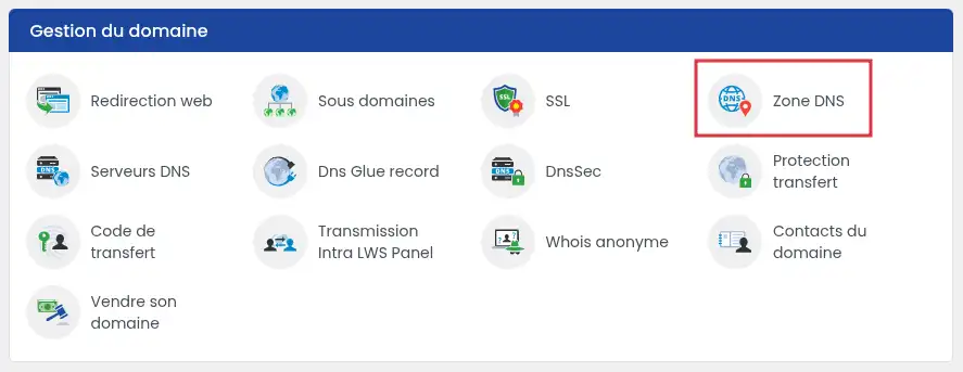 Comment lier un nom de domaine LWS au service Mailjet ?