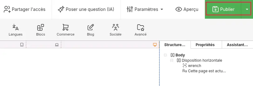 Comment mettre votre site SiteBuilder Pro en maintenance ?