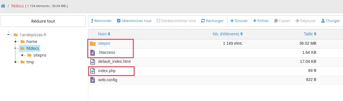 Comment supprimer la publication de son site SiteBuilder Pro ?