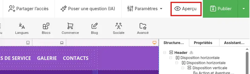 Comment utiliser l&rsquo;assistant IA de SiteBuilder Pro ?