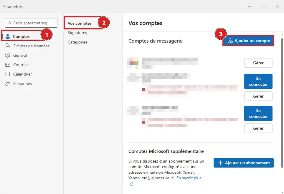 Comment configurer une adresse e-mail LWS dans le nouvel Outlook pour Windows ?
