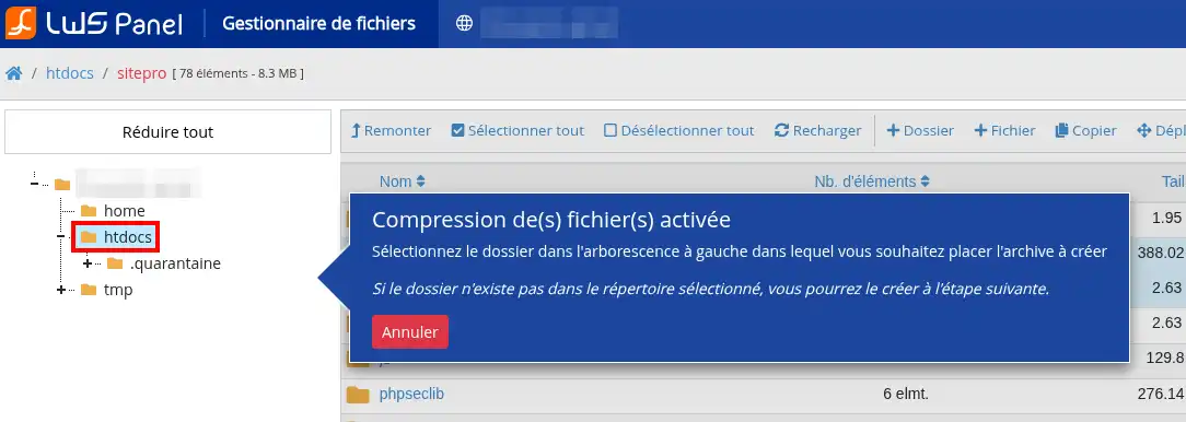 Comment restaurer la version en ligne de votre site SiteBuilder Pro