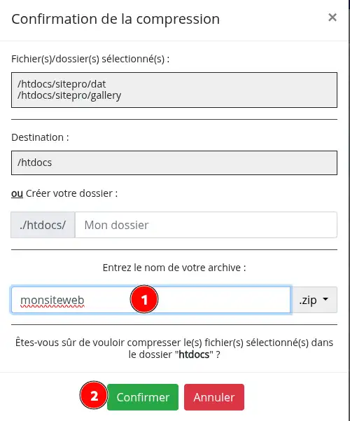 Comment restaurer la version en ligne de votre site SiteBuilder Pro