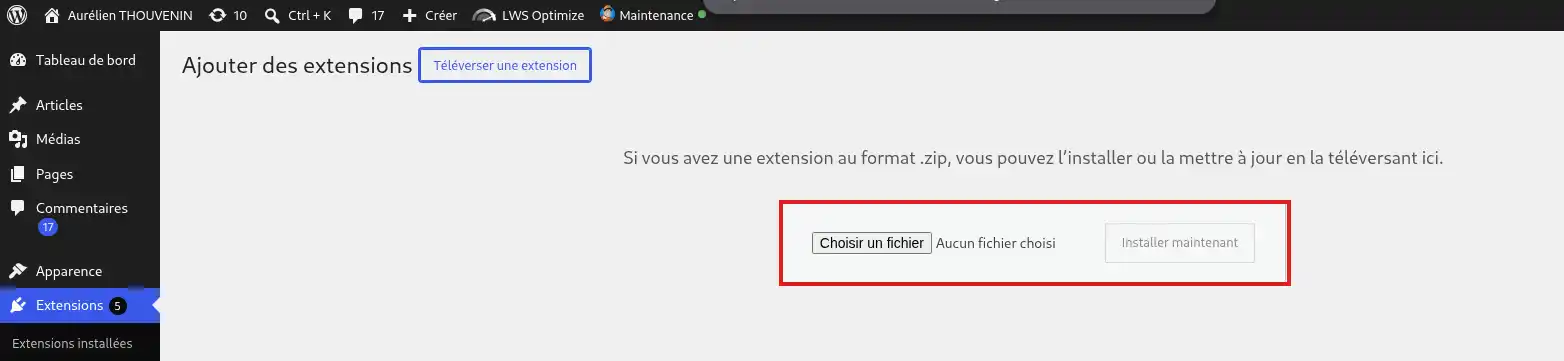 Comment installer le plugin Divi Builder ?