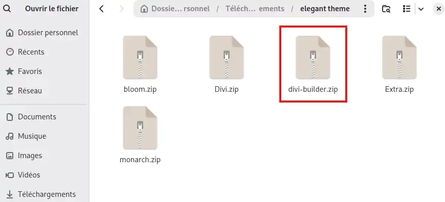 Comment installer le plugin Divi Builder ?