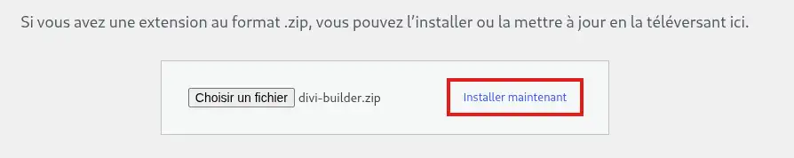 Comment installer le plugin Divi Builder ?