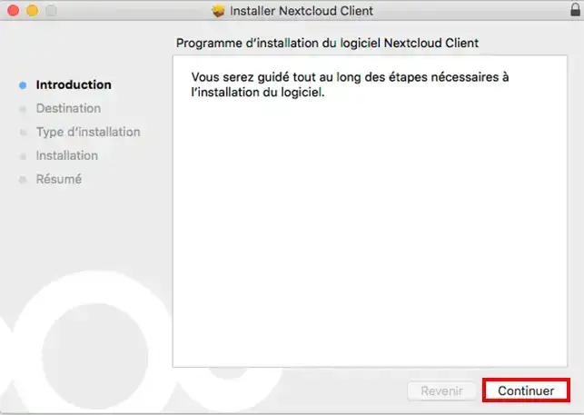 Comment utiliser NextCloud sur Mac?