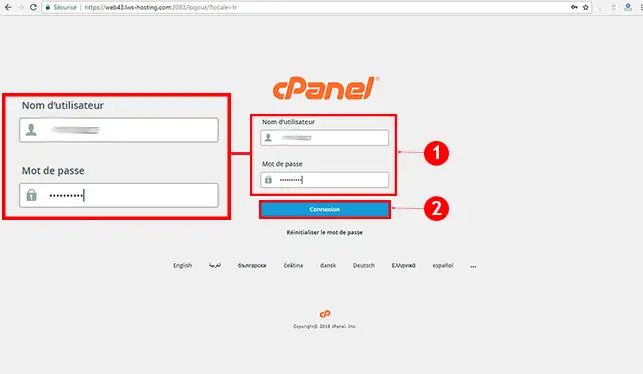 Serveur Cloud cPanel : Guide de démarrage et connexion aux comptes cPanel