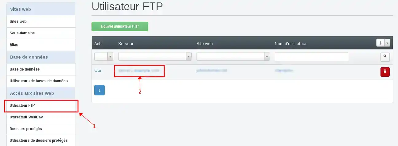 Comment modifier le mot de passe FTP depuis IspConfig ?