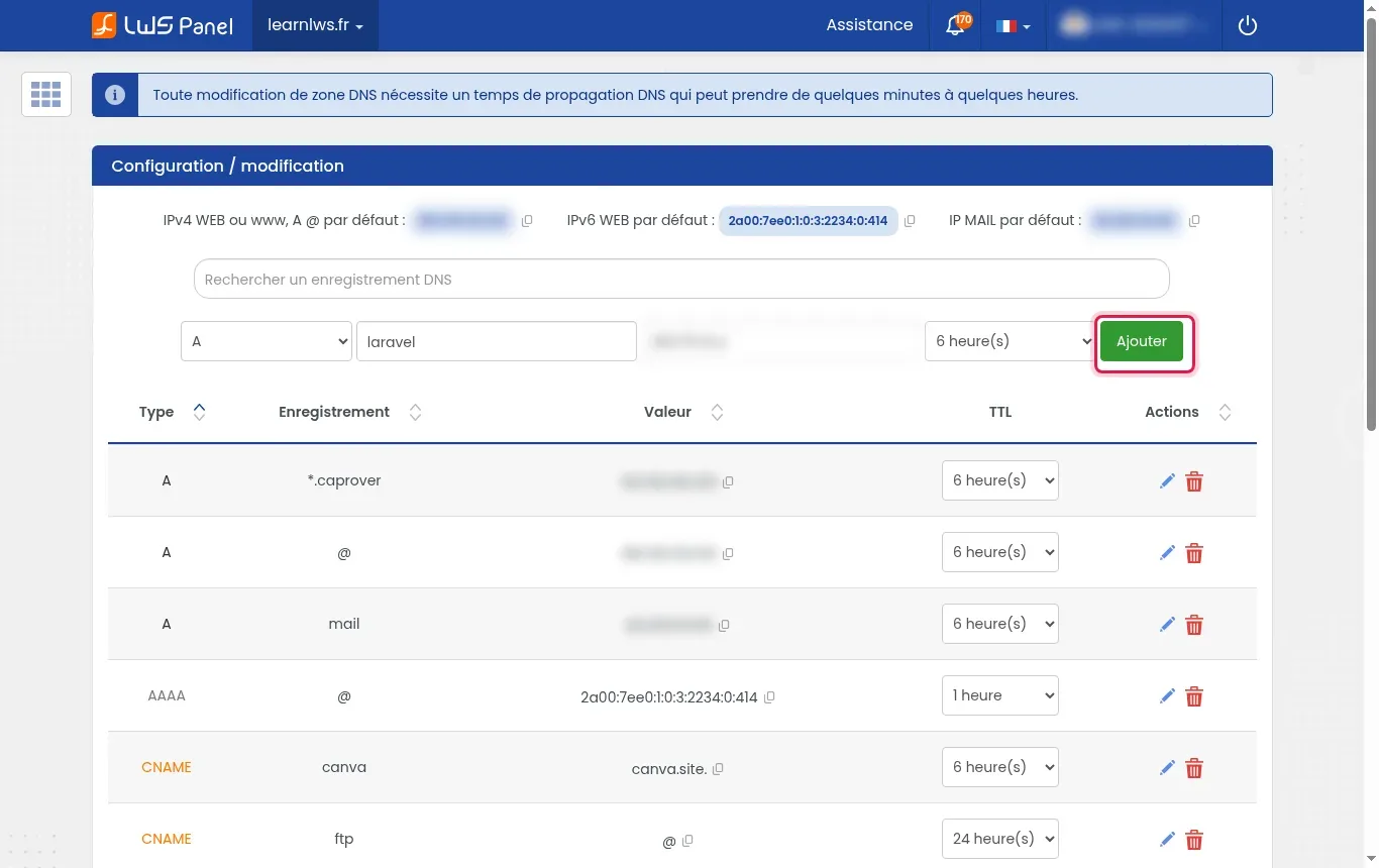 Comment d&eacute;ployer une application Laravel avec ISPConfig