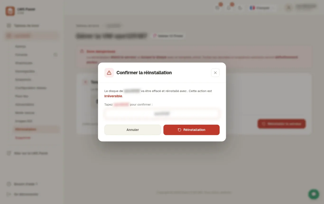 Comment r&eacute;installer un serveur KVM avec Hermes Agent