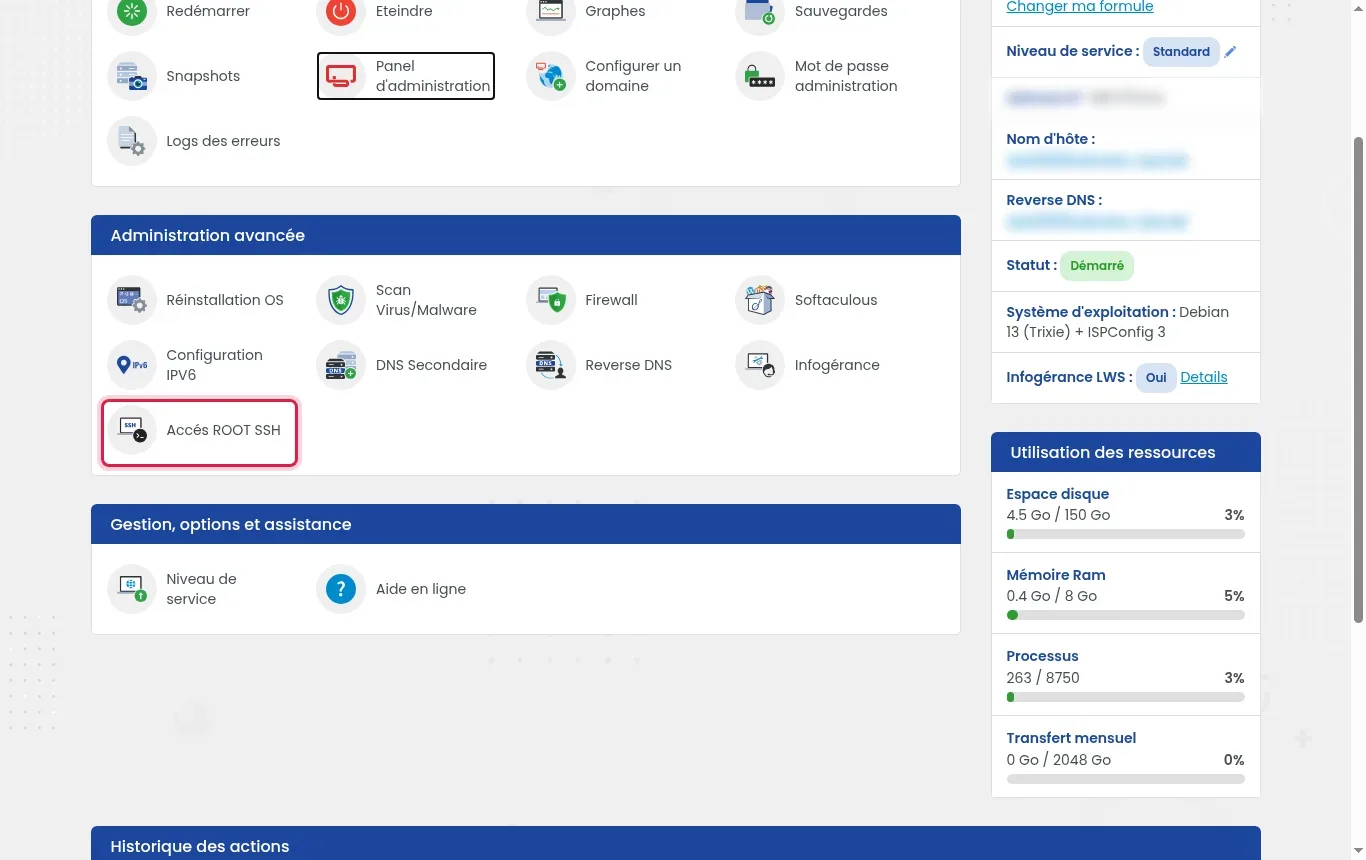 Utiliser Node.js avec ISPConfig sur un VPS