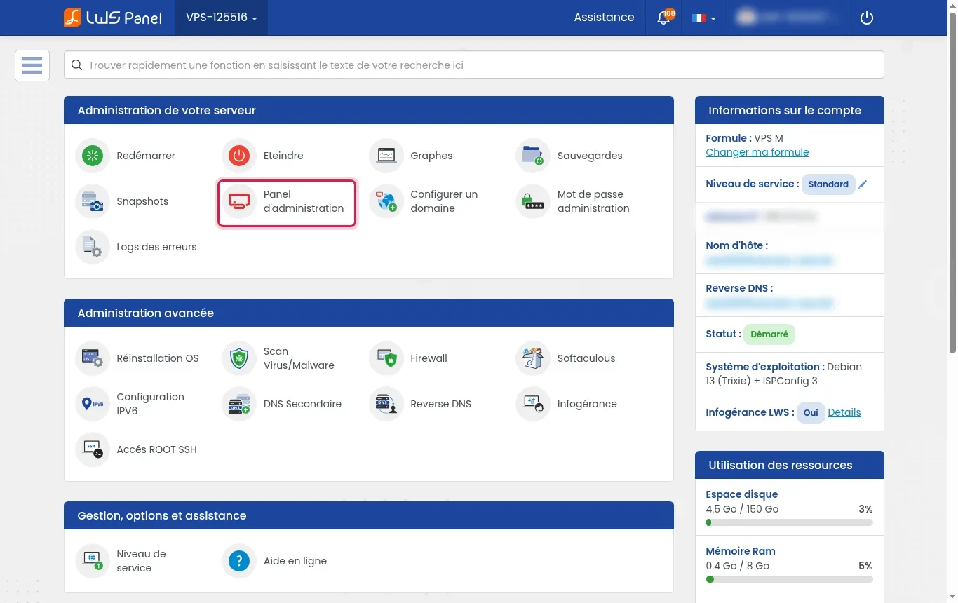Utiliser Node.js avec ISPConfig sur un VPS