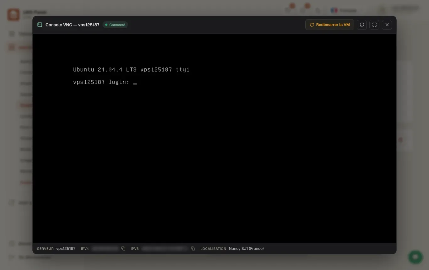 R&eacute;initialiser un mot de passe n8n sur VPS KVM