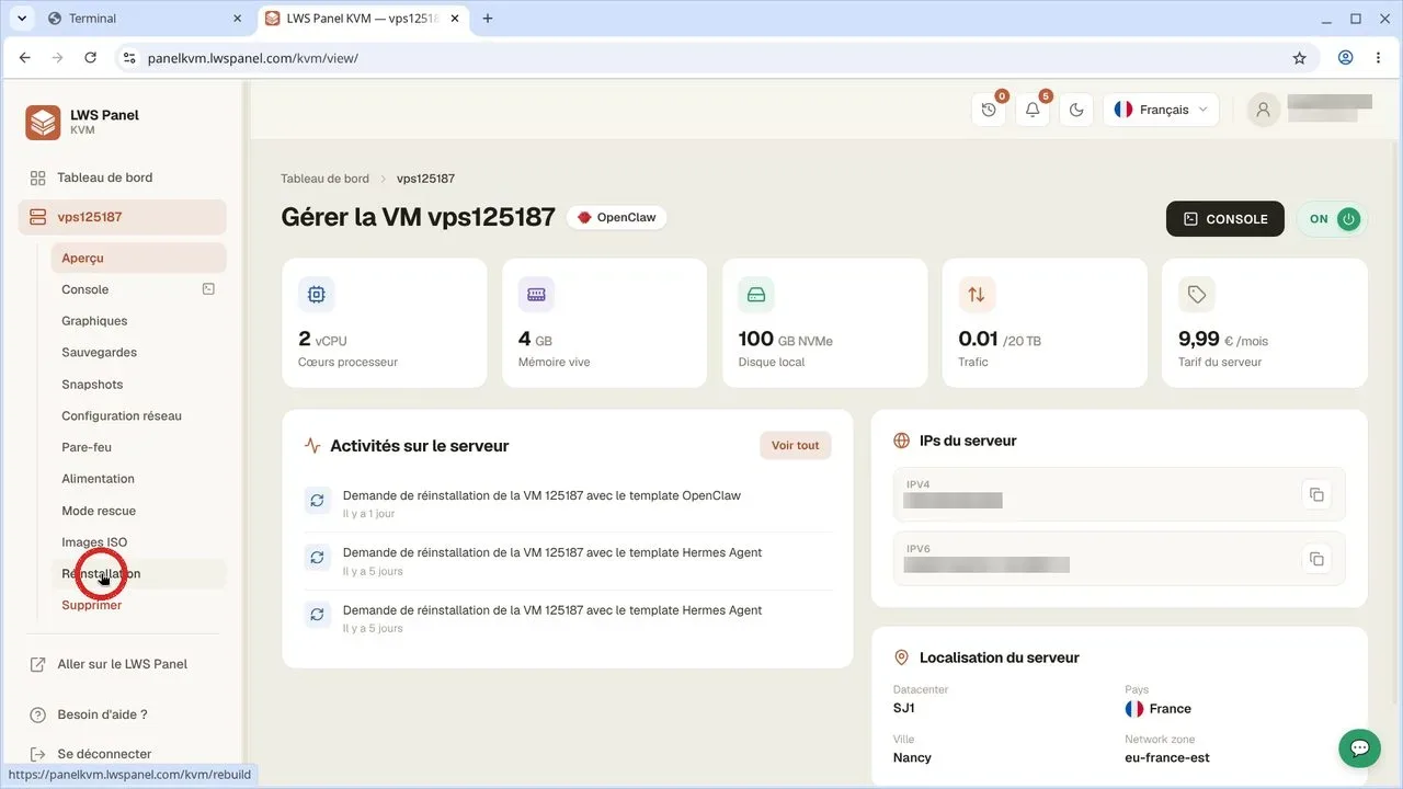 Comment se connecter &agrave; son VPS LWS avec une cl&eacute; SSH