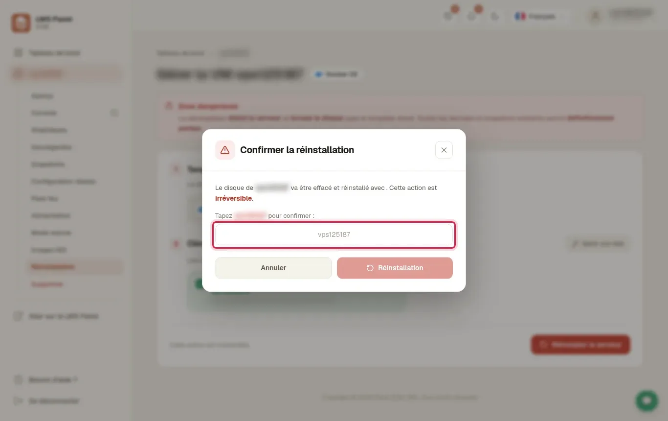 Utiliser le template Docker CE sur votre VPS KVM LWS